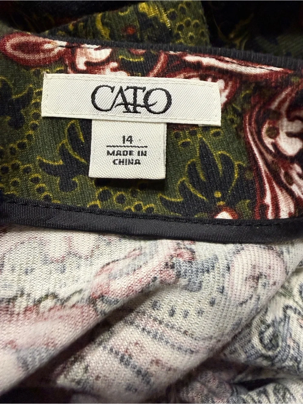 Baroque Tapestry Print Stretch Pencil Skirt Black Olive Burgundy XL